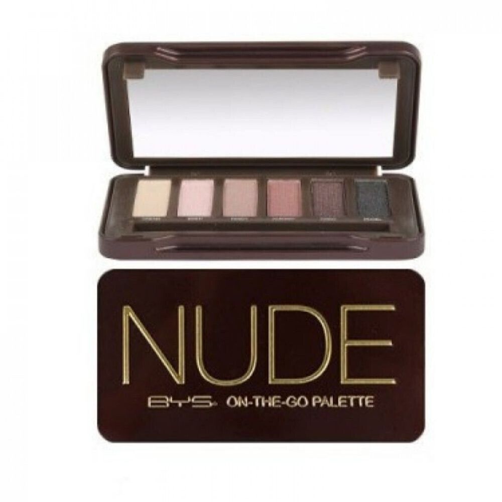 Bys Nude on the go palette with mirror and brush stick NIB